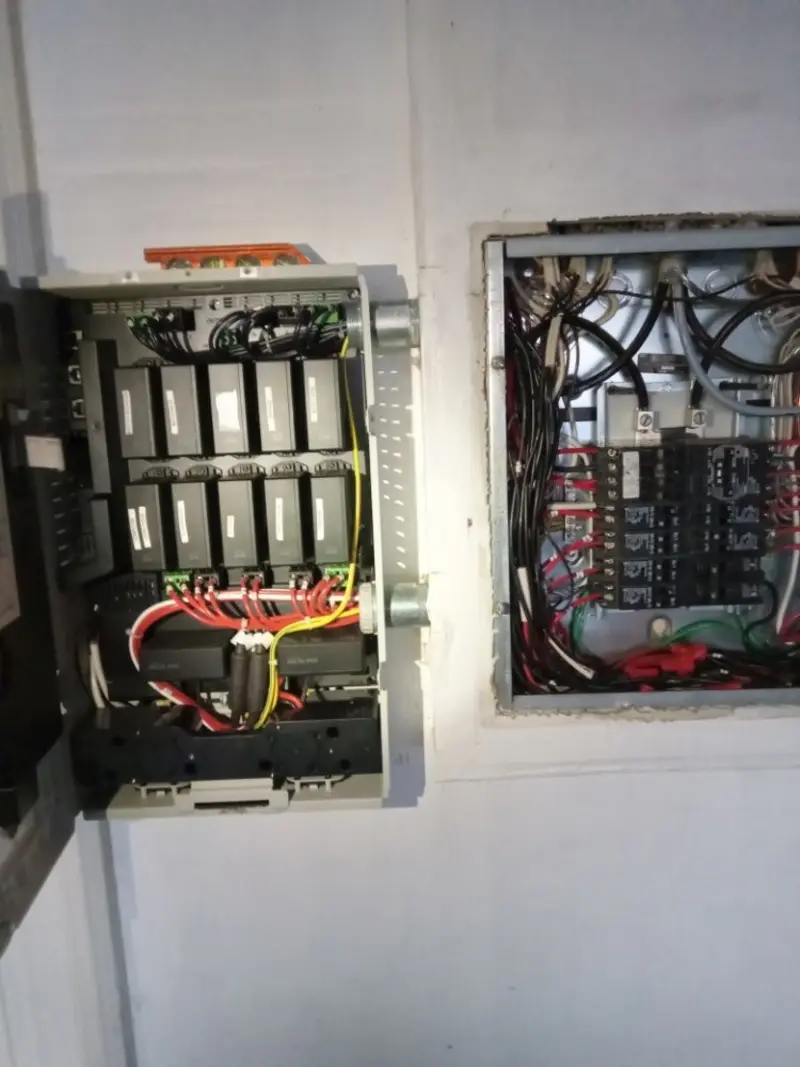 Electrical panel upgrade completed for Commercial Electrician Services in Weston